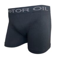 Boxer Algodón Liso MOTOR OIL NEGRO (cod. A772)