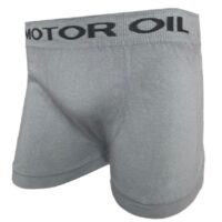 Boxer Algodón Liso MOTOR OIL GRIS (cod. A772)